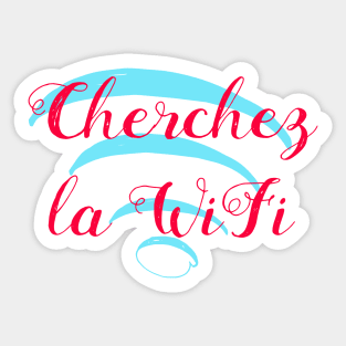 Cherchez la Wifi Sticker